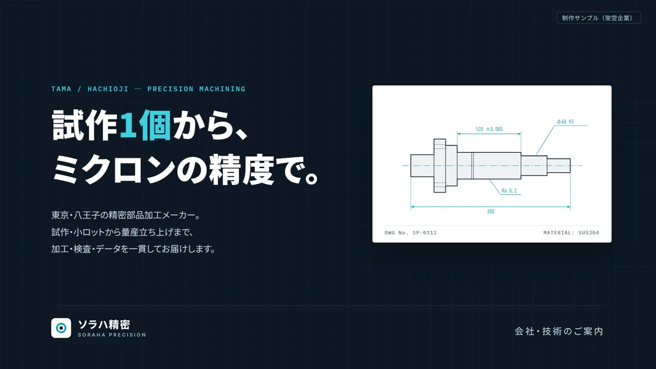 営業資料の表紙